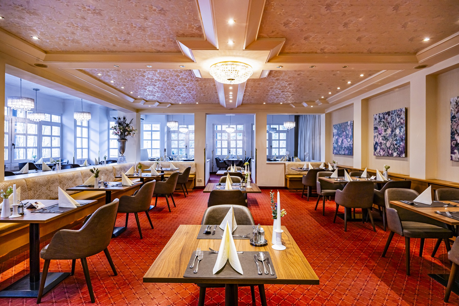 Speisesaal Hotel Allmer