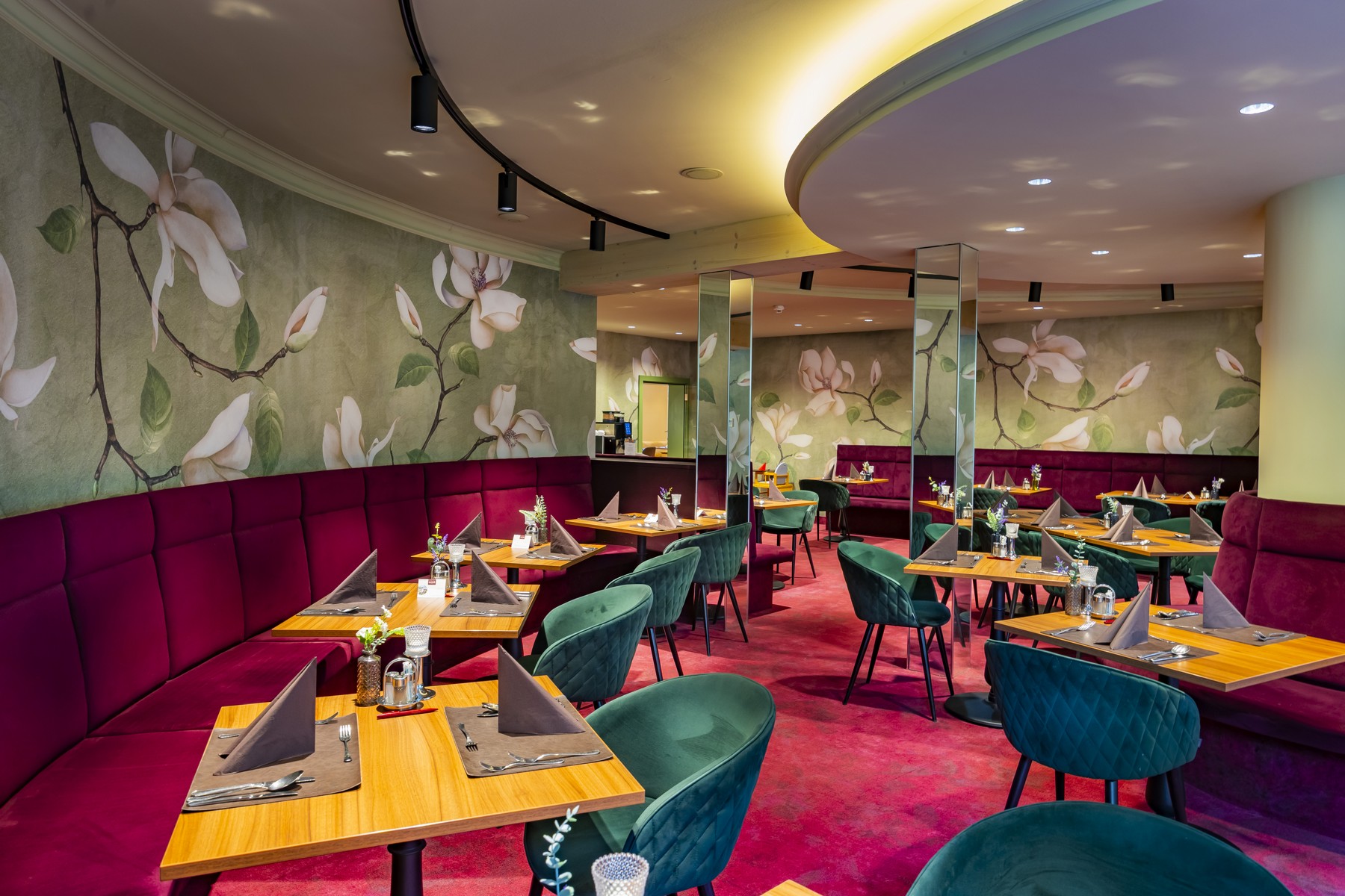 Speisesaal Hotel Allmer