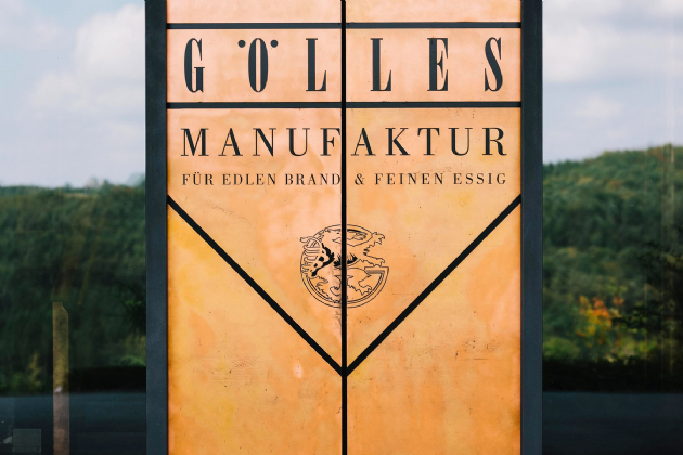 Gölles Essig und Schnaps