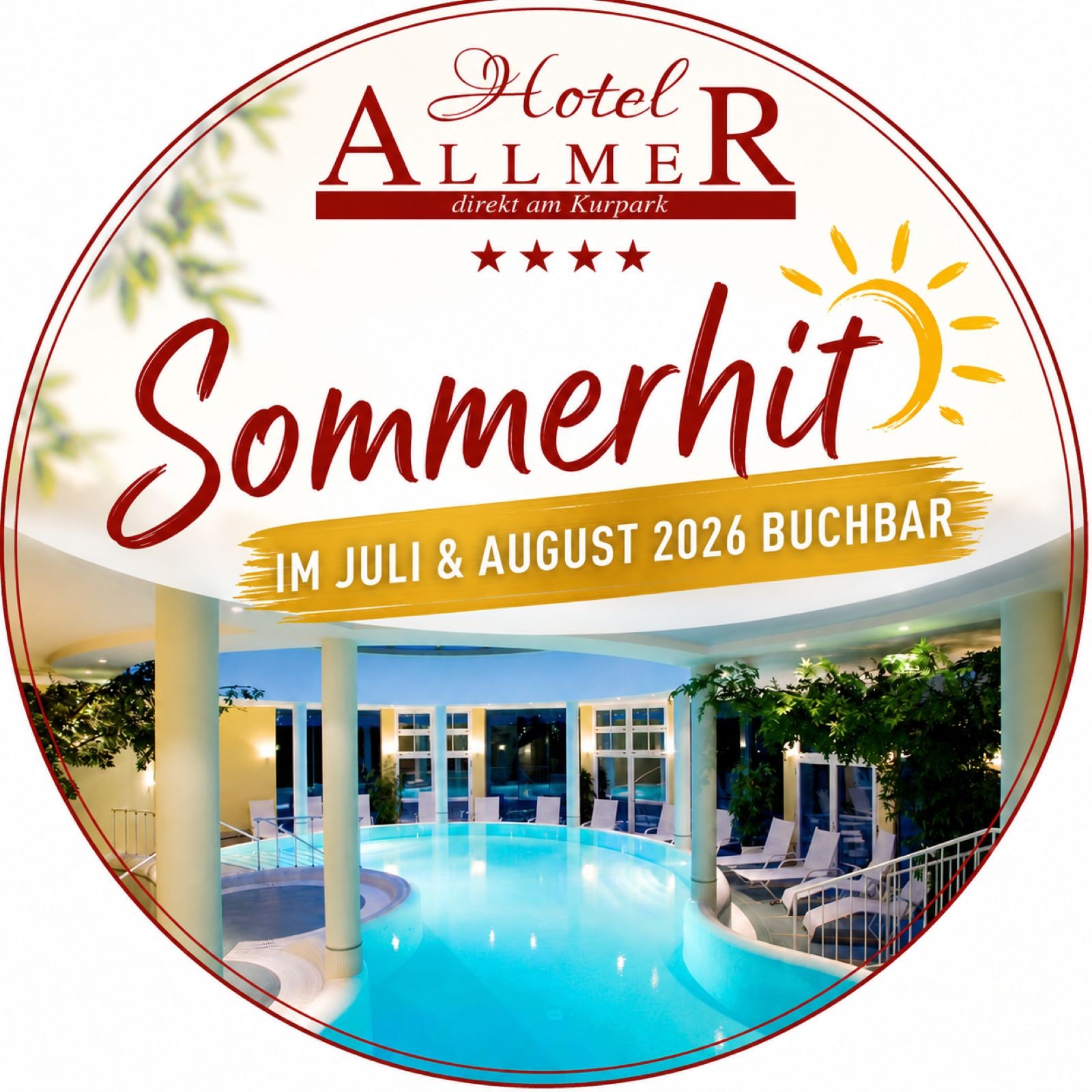 3 Nächte Sommerhit Juli & August